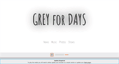 Desktop Screenshot of greyfordays.com